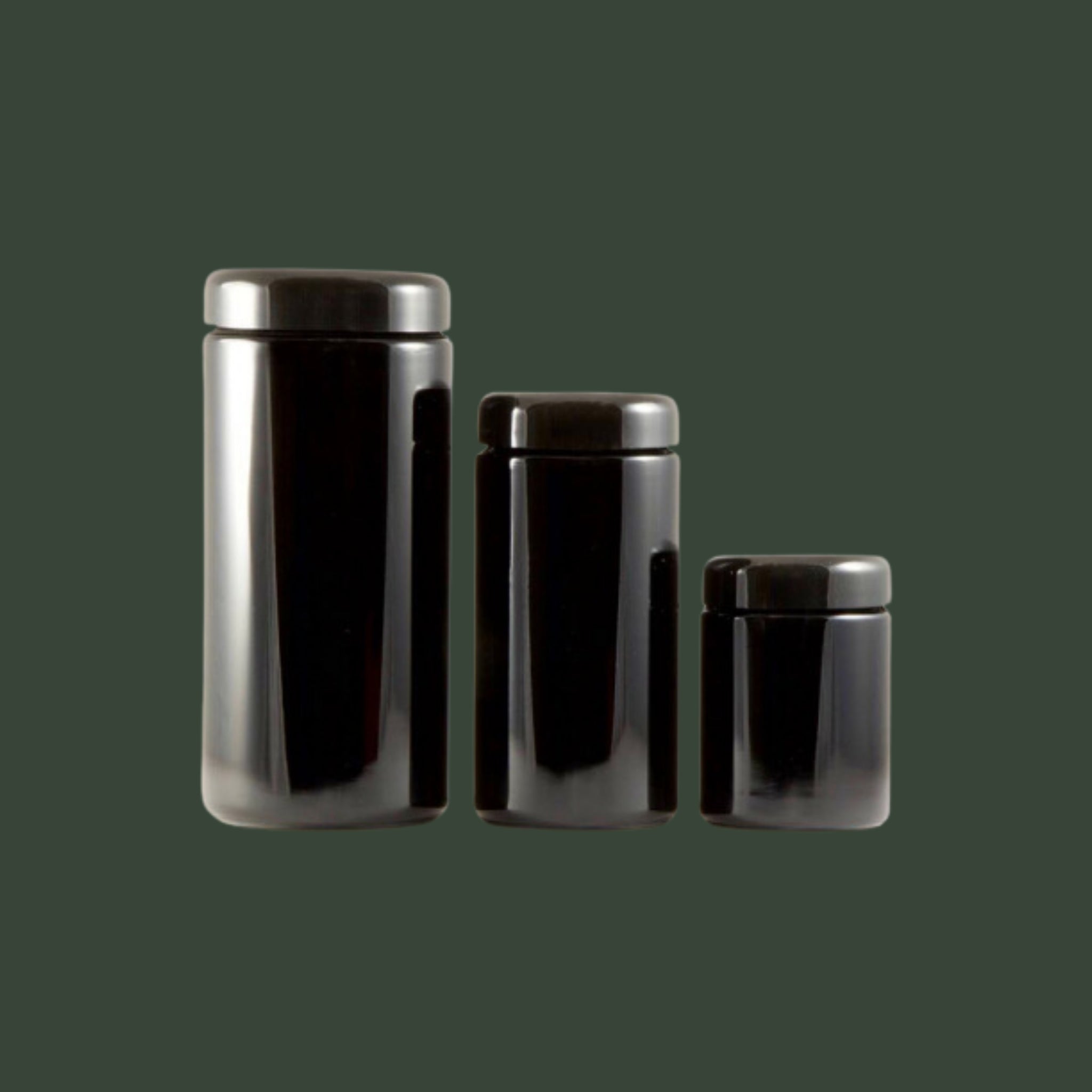 Miron Glass Storage Jars